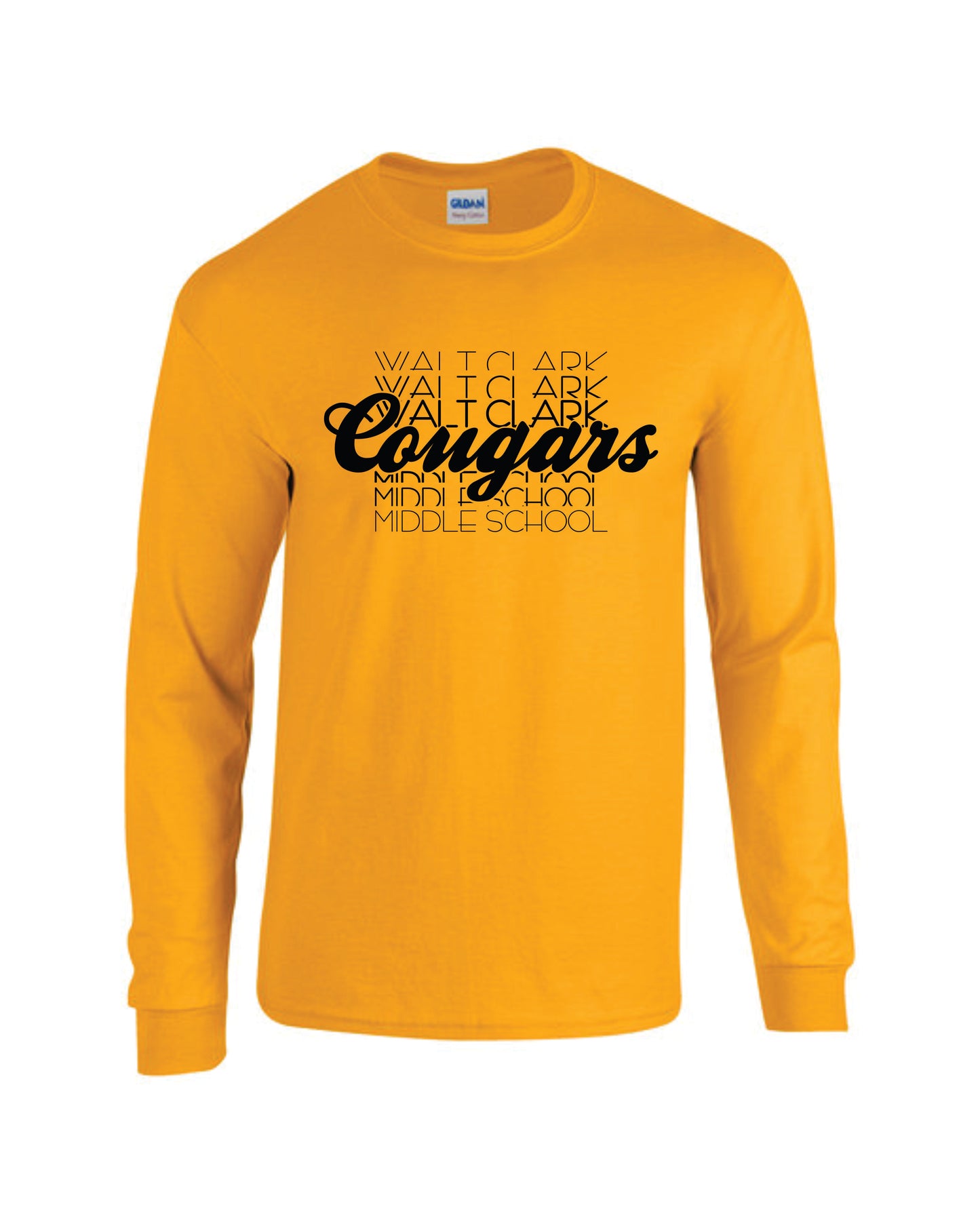 WCMS Cougars Fading WCMS logo