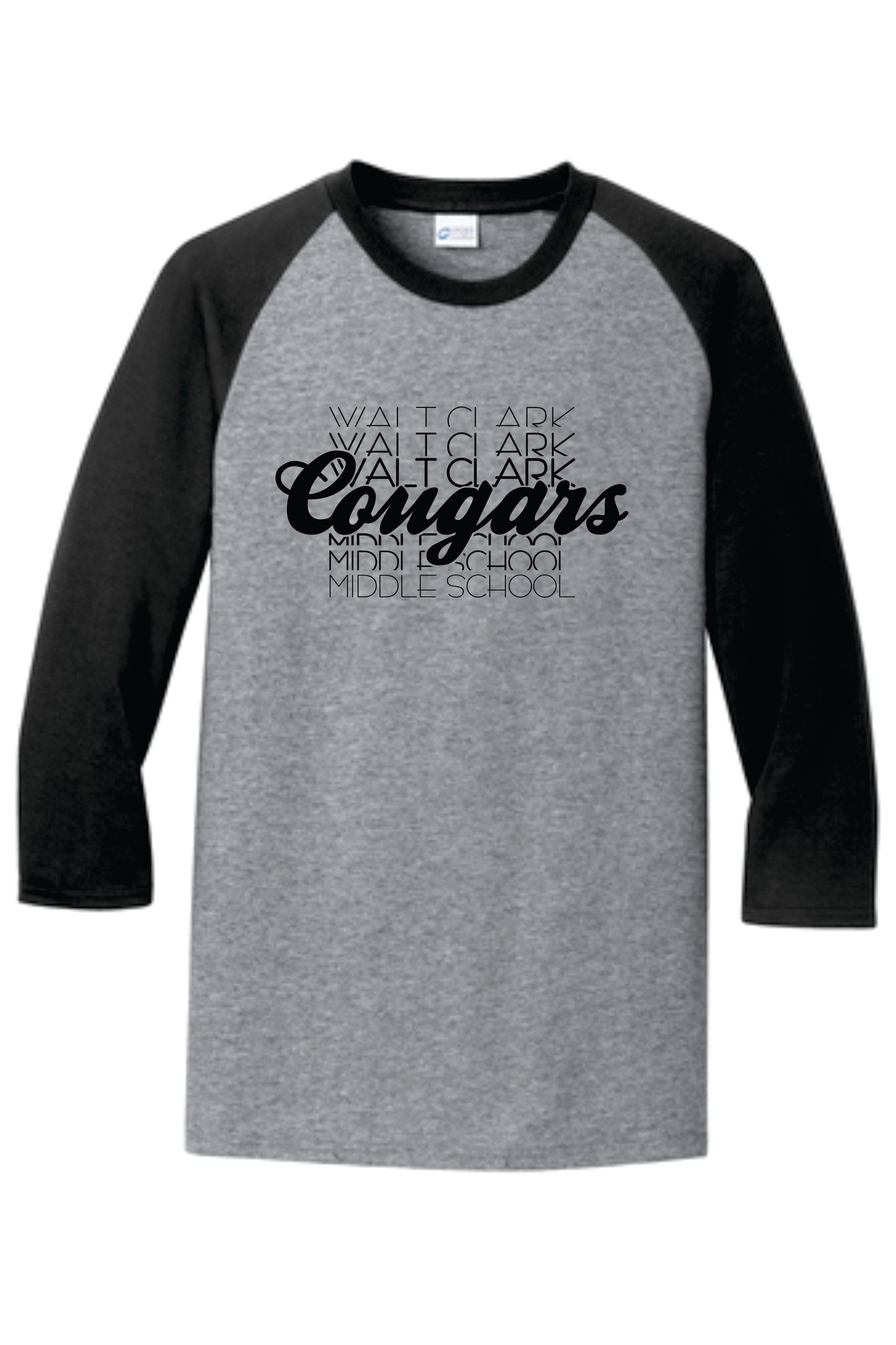 WCMS Cougars Fading WCMS logo