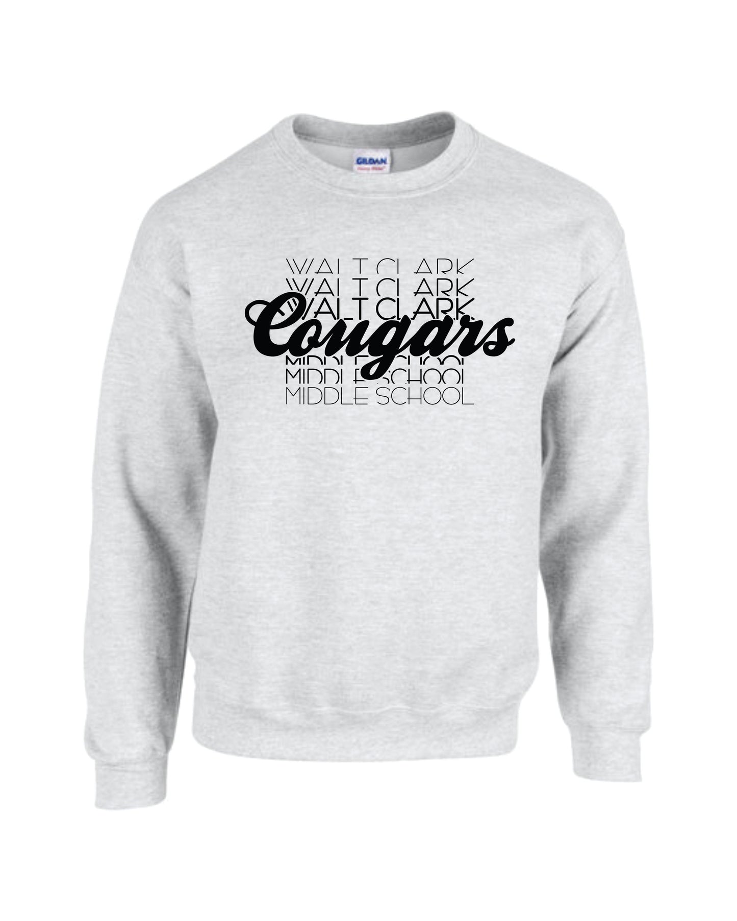 WCMS Cougars Fading WCMS logo
