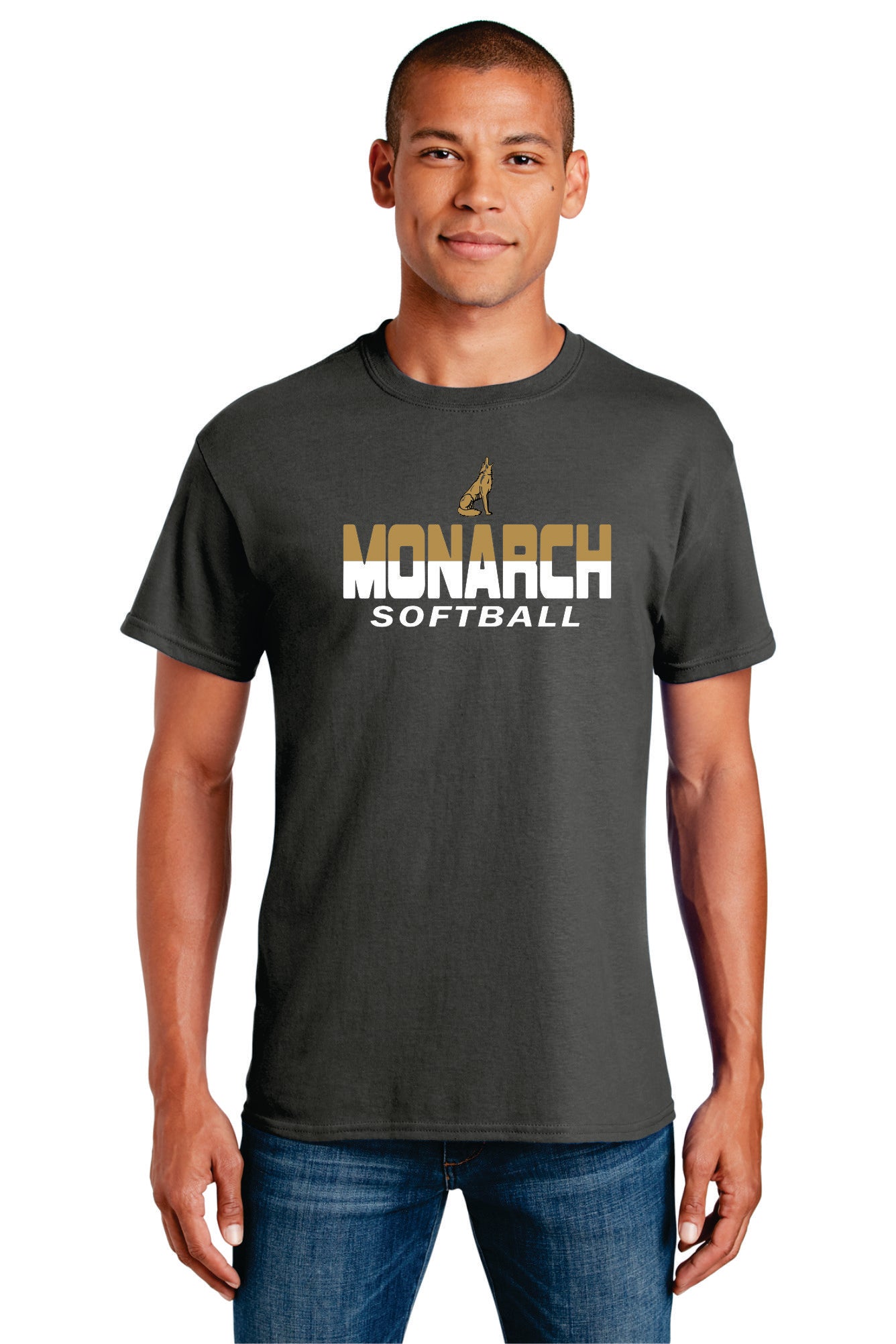Monarch Softball Fanwear Wolf Logo Short Sleeves and Tanks