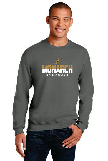 Monarch Softball Fanwear Wolf Logo Long Sleeves and Sweatshirts