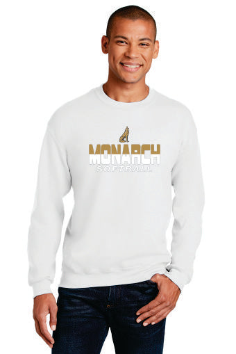 Monarch Softball Fanwear Wolf Logo Long Sleeves and Sweatshirts