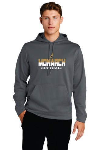 Monarch Softball Fanwear Wolf Logo Long Sleeves and Sweatshirts