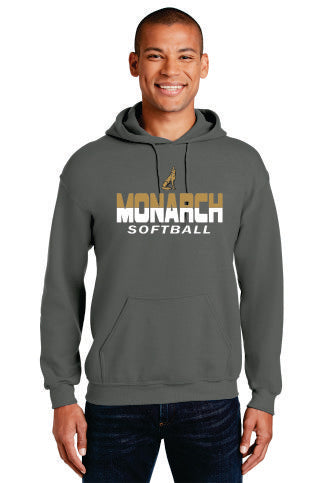 Monarch Softball Fanwear Wolf Logo Long Sleeves and Sweatshirts