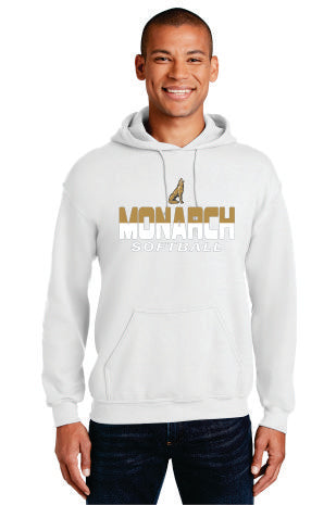 Monarch Softball Fanwear Wolf Logo Long Sleeves and Sweatshirts