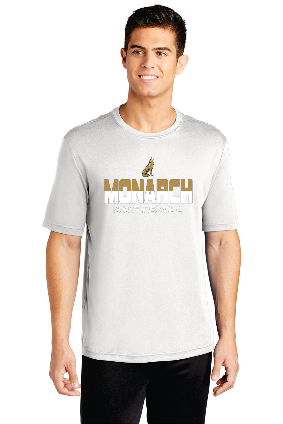 Monarch Softball Fanwear Wolf Logo Short Sleeves and Tanks