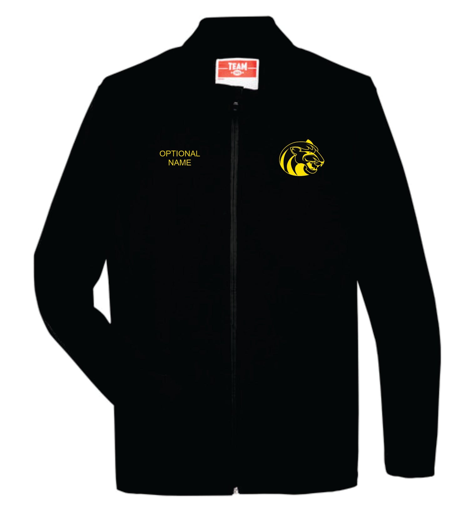 Add Embroidered name to front chest