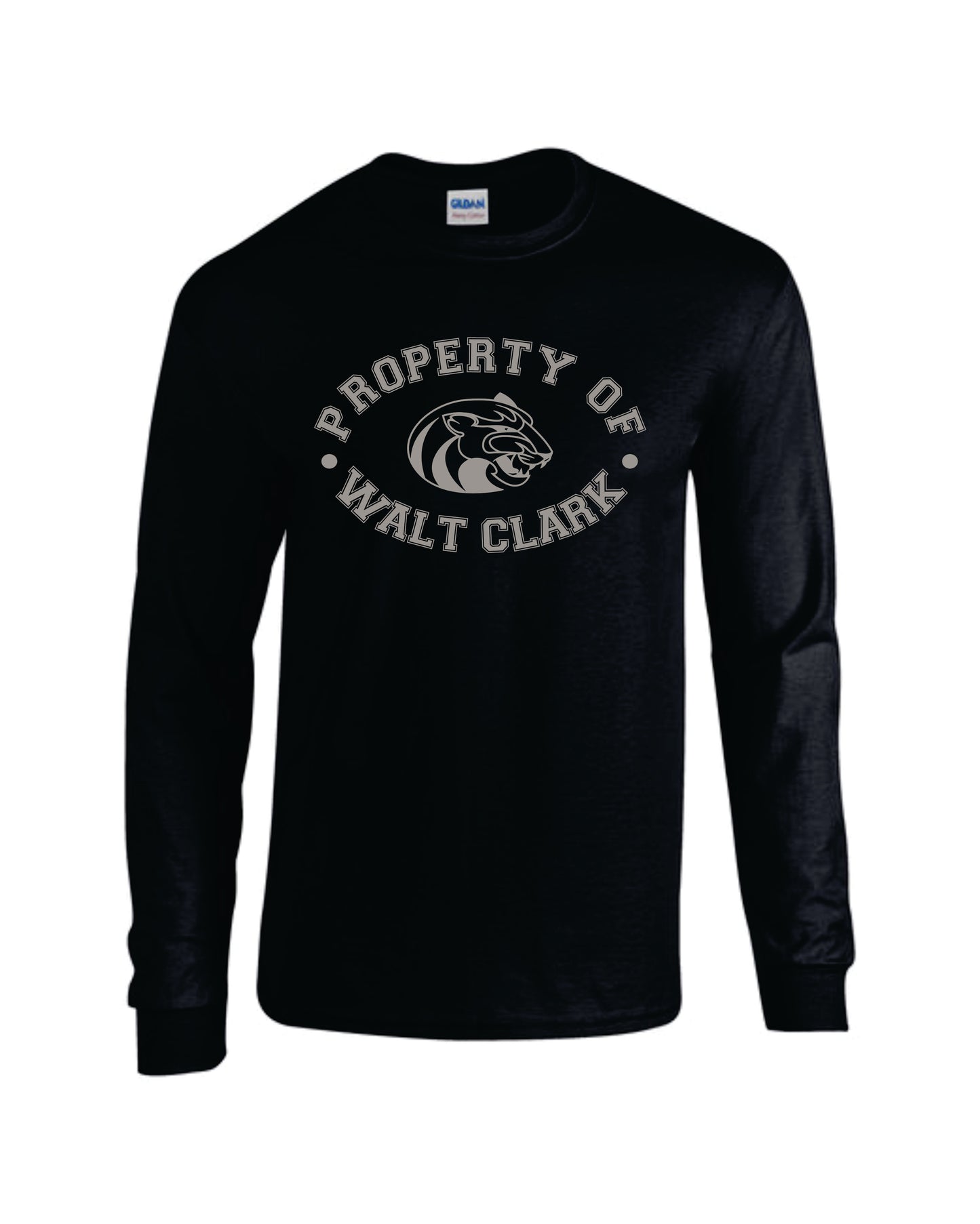 WCMS Property of Walt Clark logo