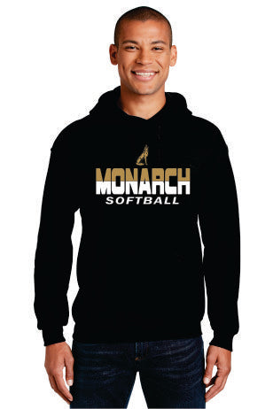 Monarch Softball Fanwear Wolf Logo Long Sleeves and Sweatshirts