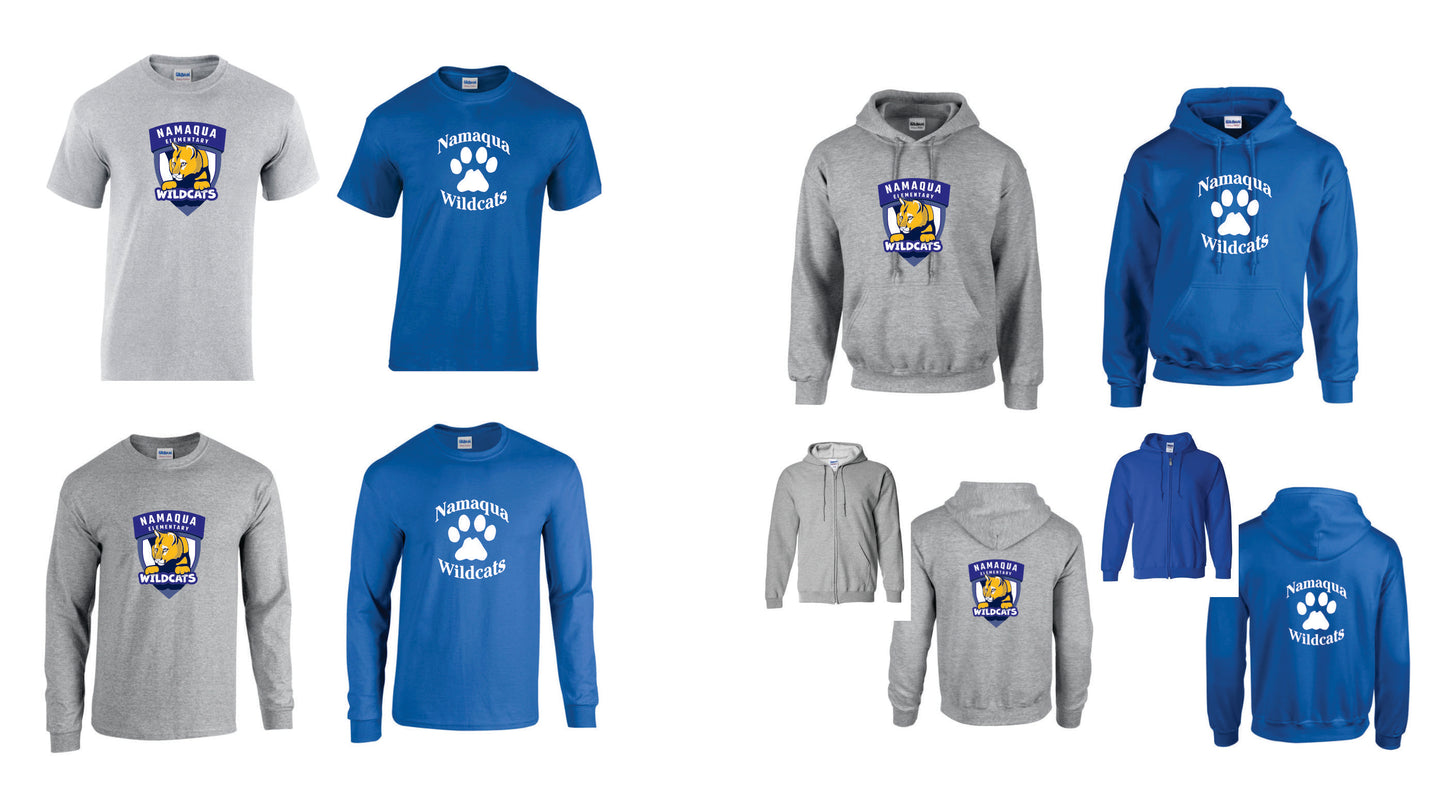 Namaqua Elementary School Spirit Wear