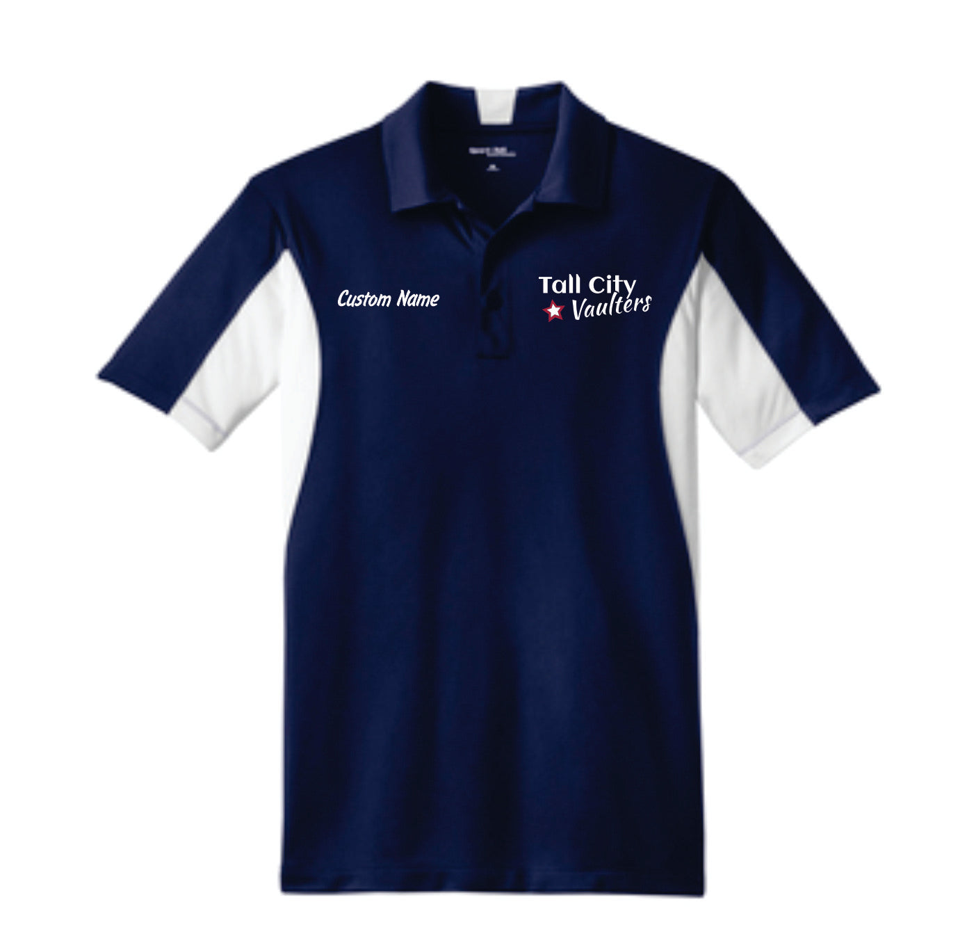 Tall City Vaulters Polos, Custom Name INCLUDED