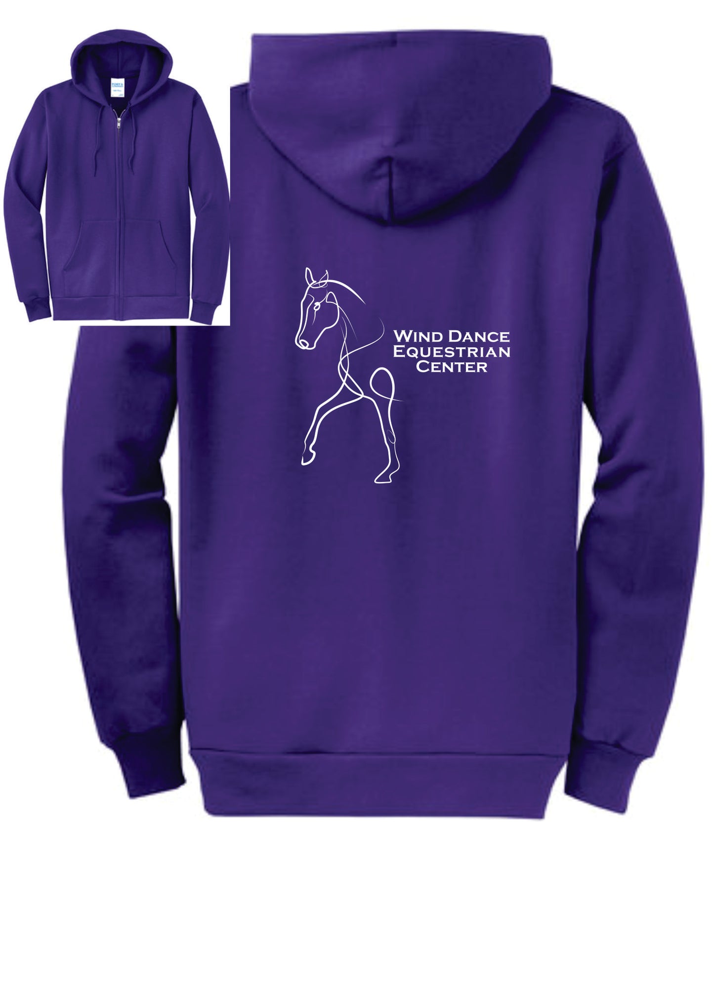 Wind Dance Equestrian Center Unisex and Youth Sweatshirts