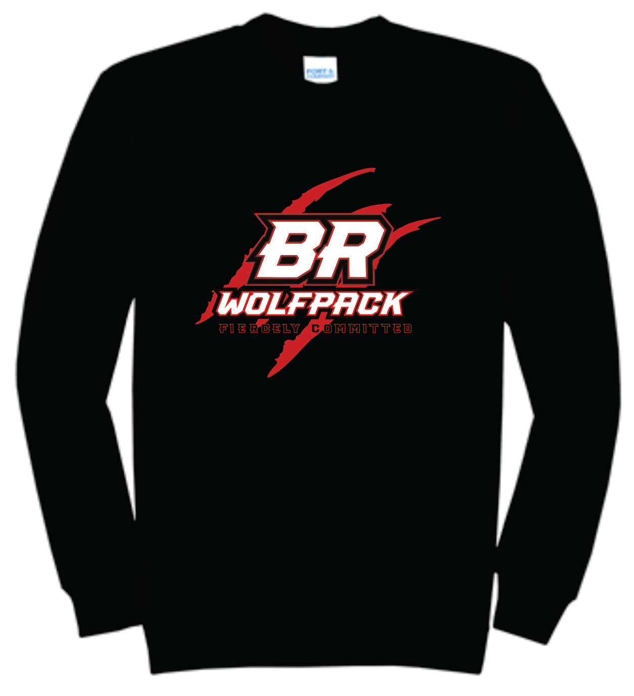 BR Wolfpack Scratch Logo