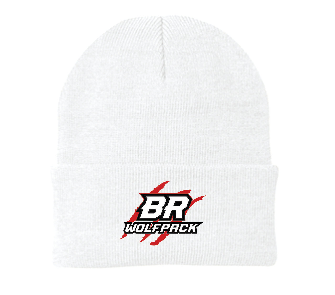 BR Wolfpack Scratch Logo Hats