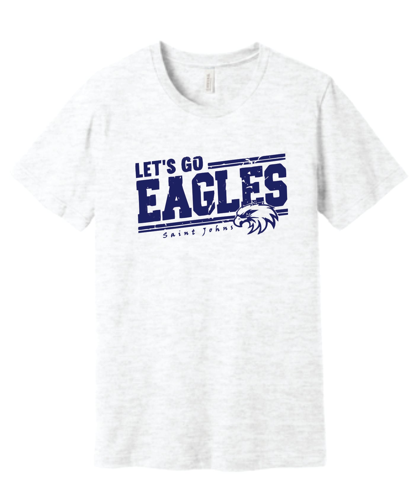 SJE ADULT Let's Go Eagles Logo Apparel