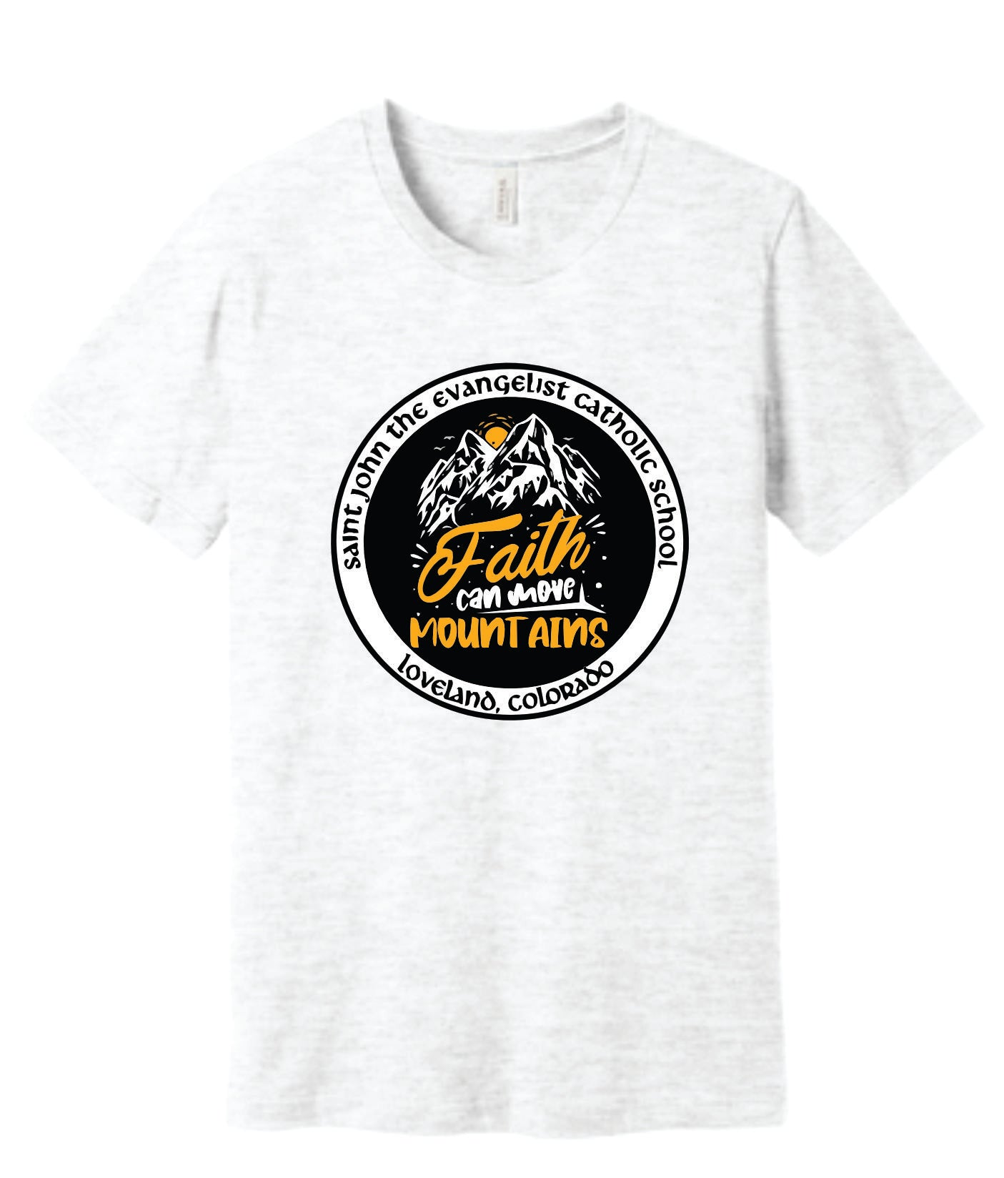 SJE ADULT Faith Can Move Mountains Logo Apparel