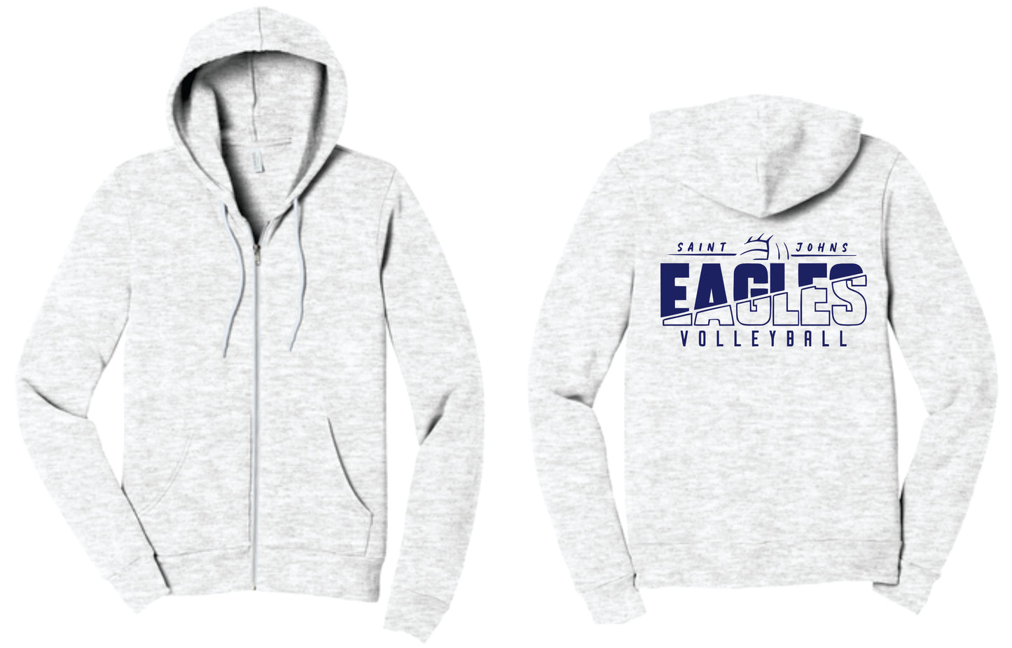 SJE ADULT Eagles Volleyball Logo Apparel