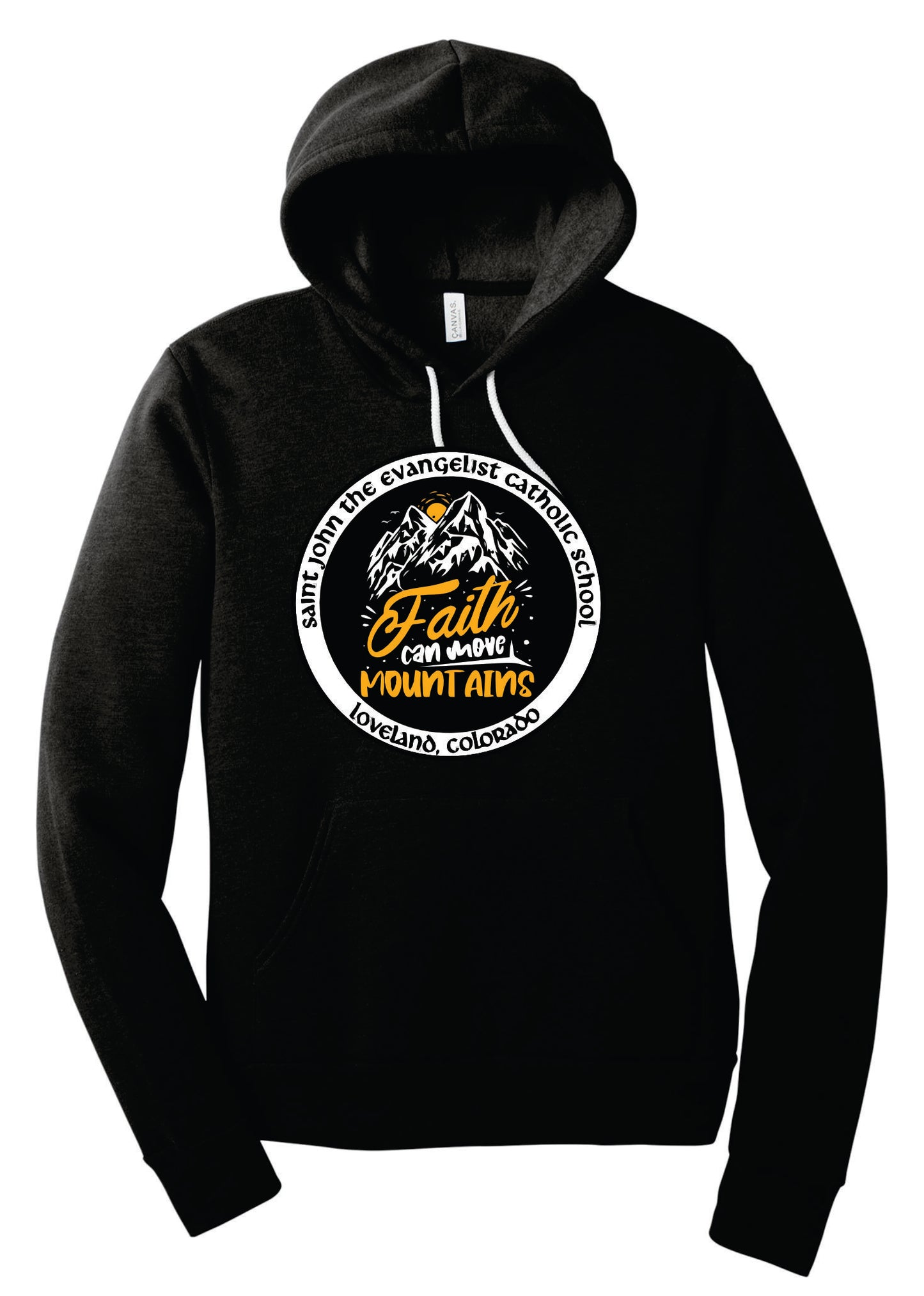 SJE YOUTH Faith Can Move Mountains Logo Apparel