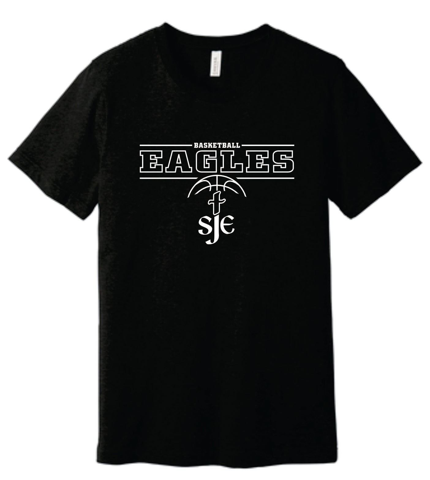 SJE ADULT Eagles Basketball Logo Apparel