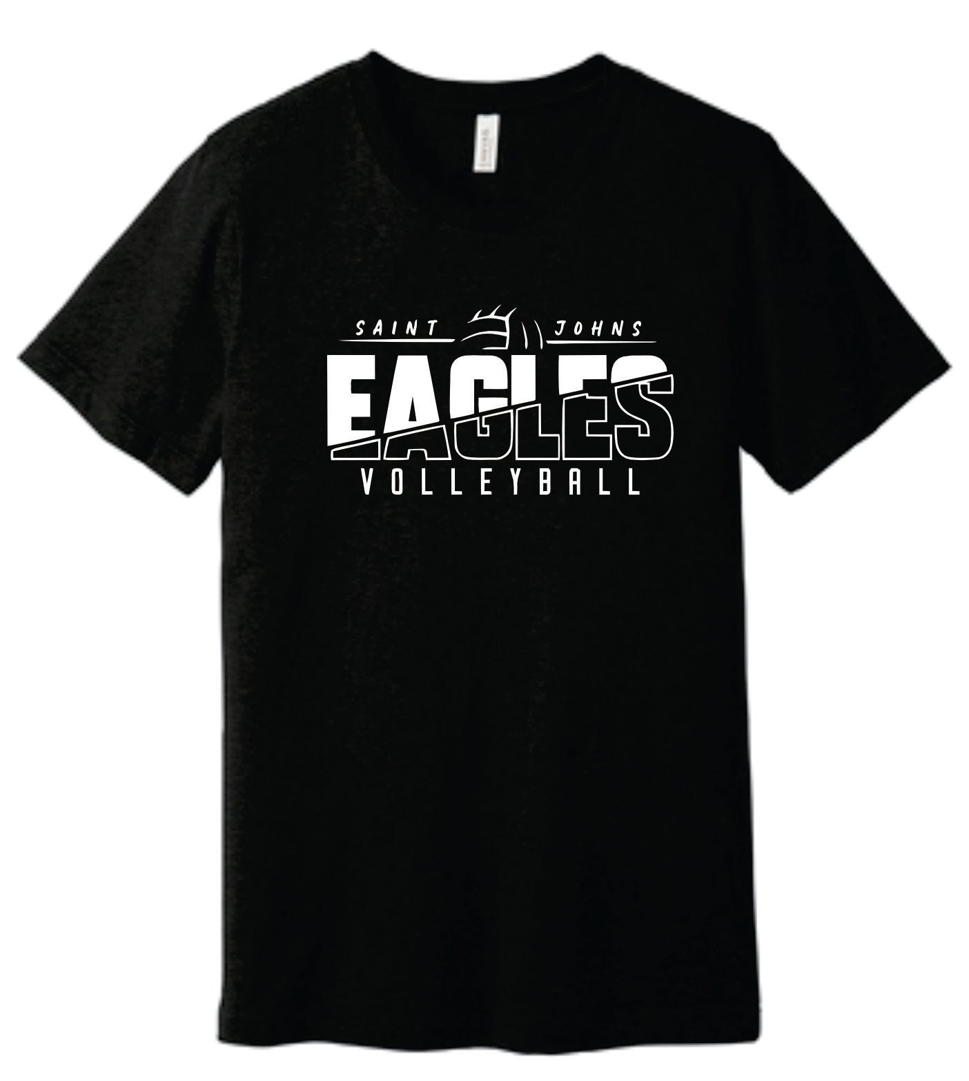 SJE ADULT Eagles Volleyball Logo Apparel