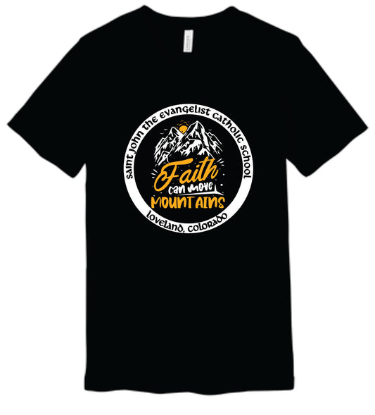 SJE YOUTH Faith Can Move Mountains Logo Apparel