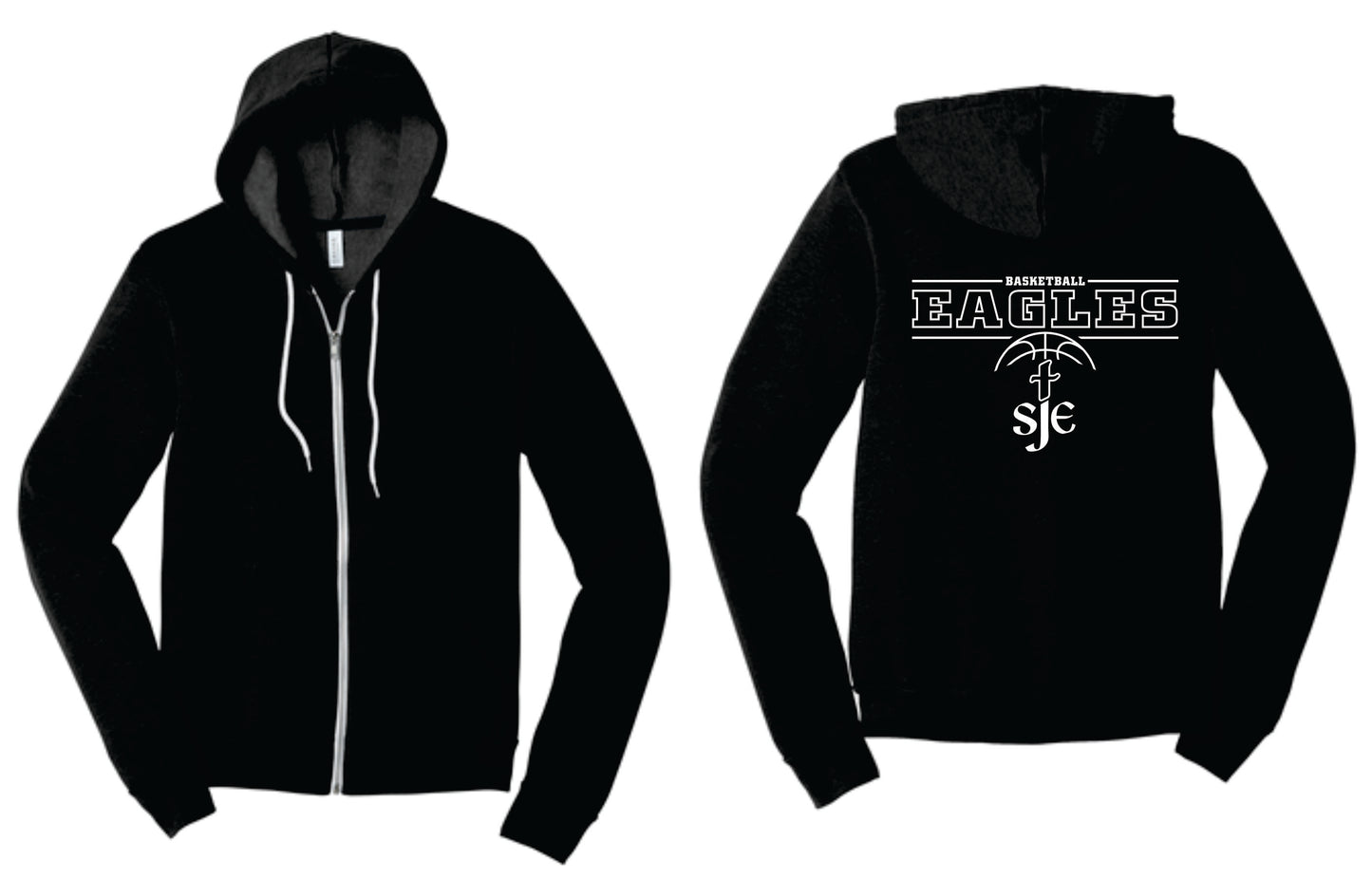 SJE ADULT Eagles Basketball Logo Apparel