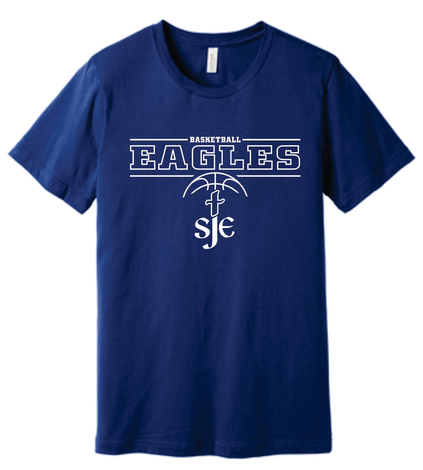 SJE ADULT Eagles Basketball Logo Apparel