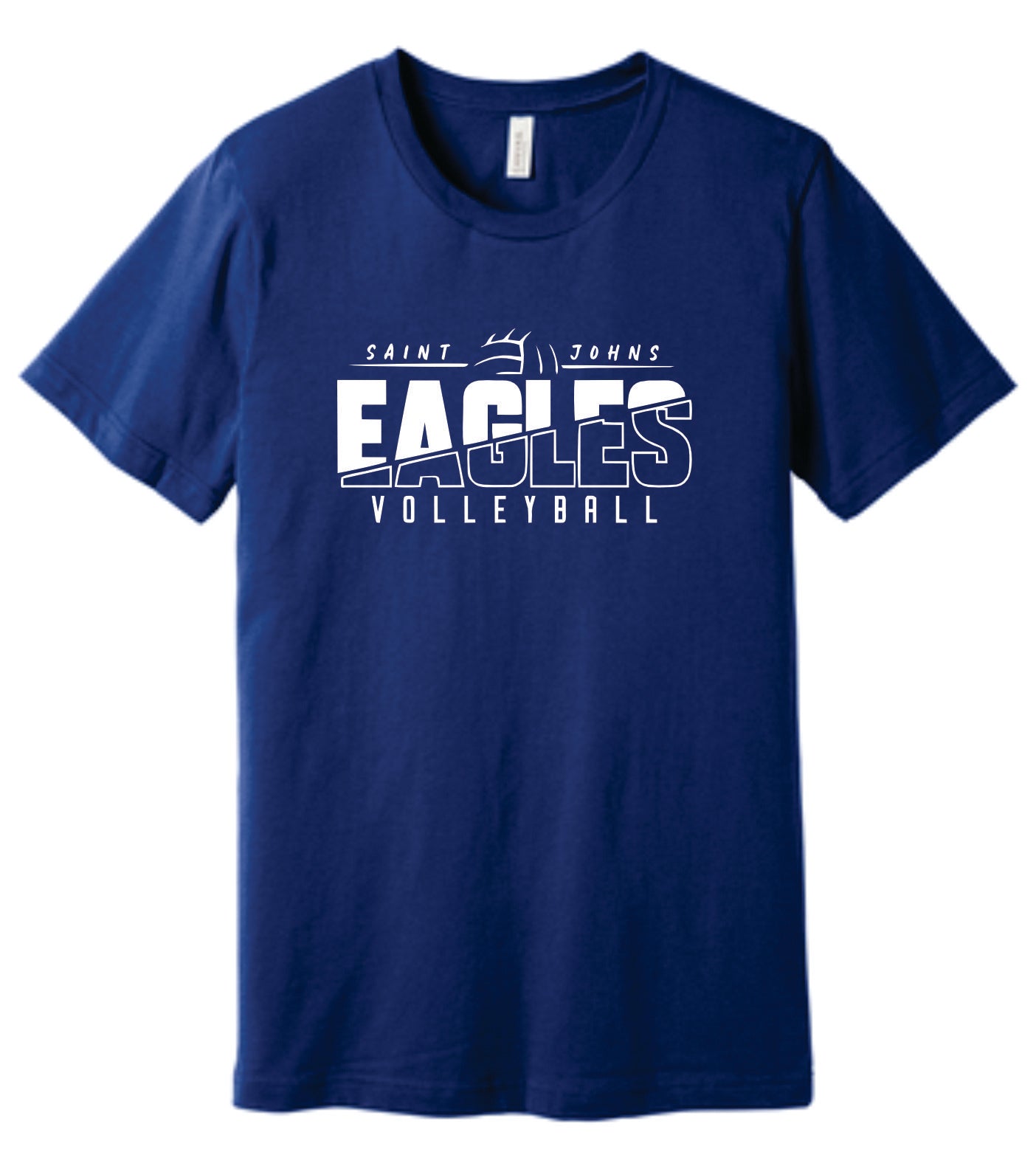 SJE ADULT Eagles Volleyball Logo Apparel