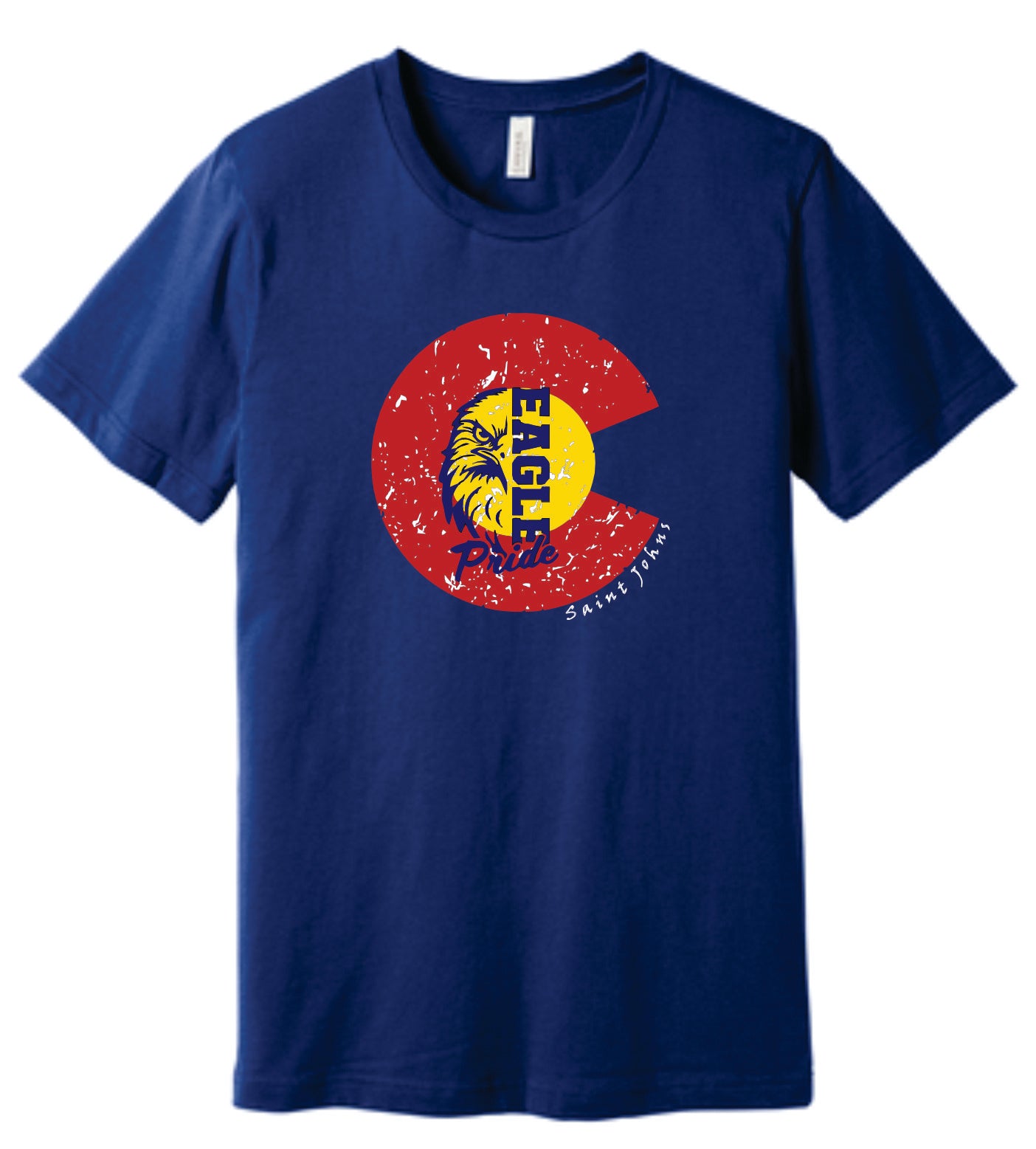 SJE ADULT Colorado Eagle Pride Logo Apparel