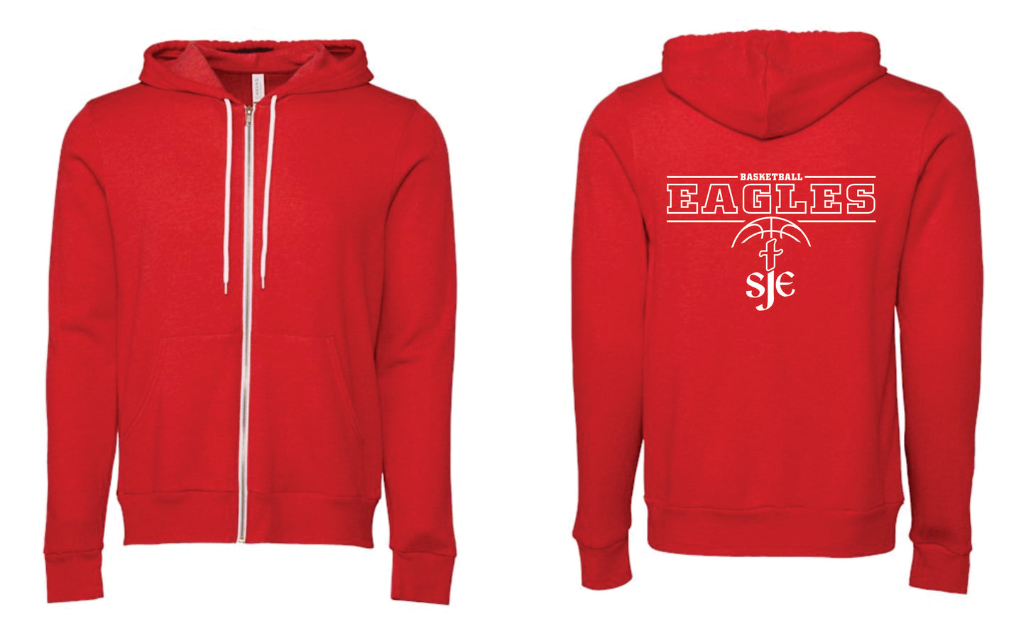 SJE ADULT Eagles Basketball Logo Apparel