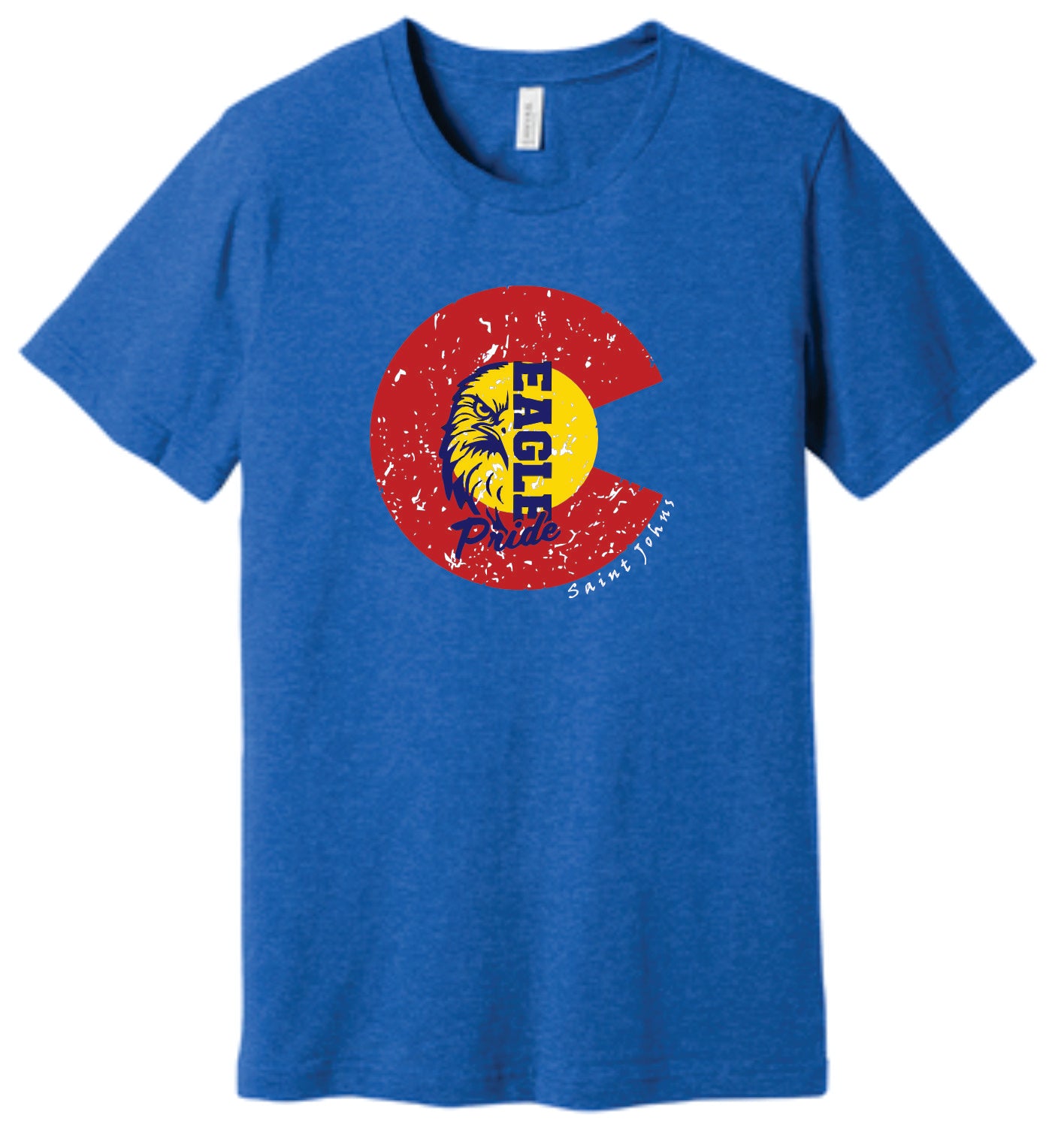 SJE ADULT Colorado Eagle Pride Logo Apparel