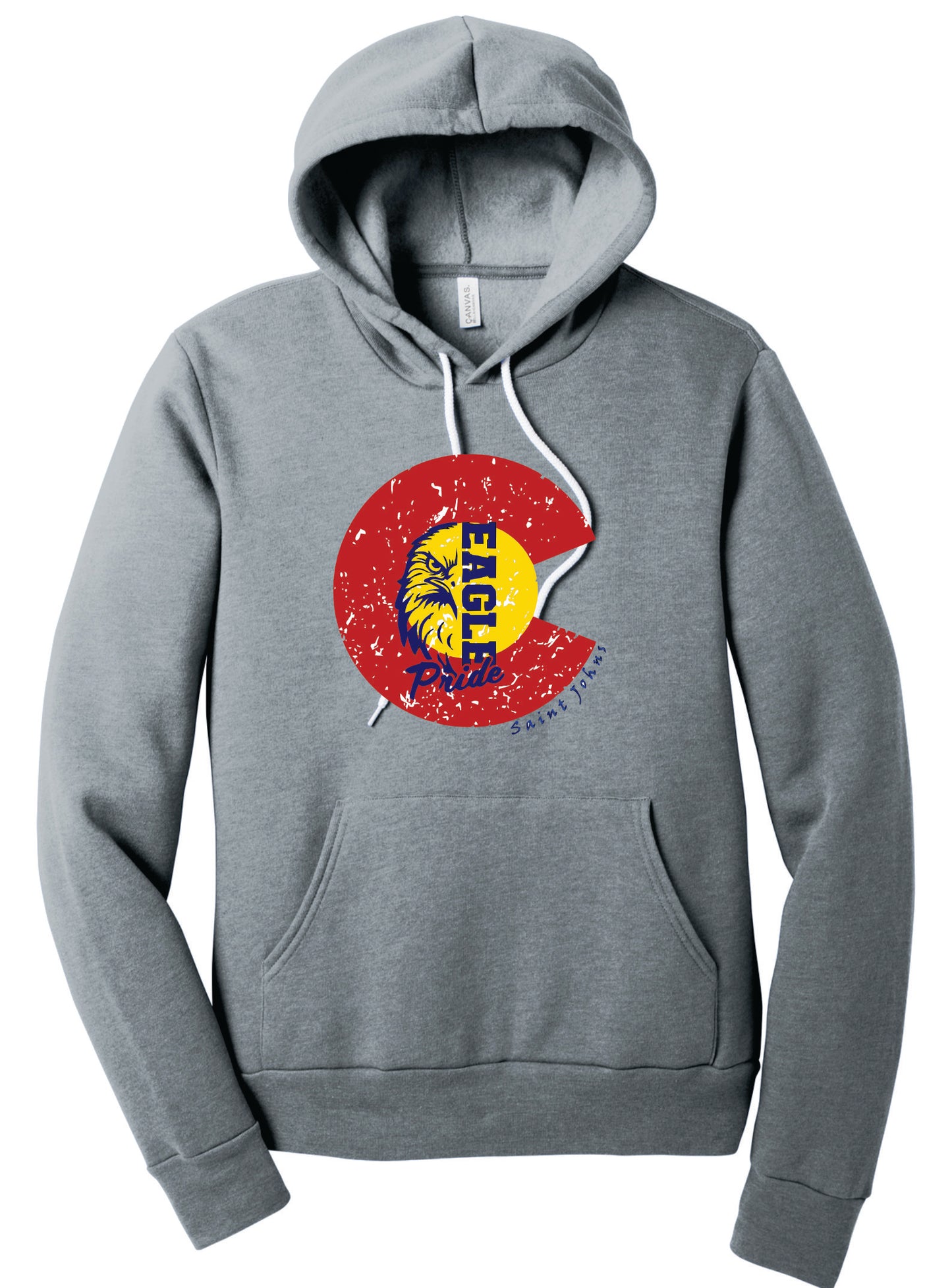 SJE ADULT Colorado Eagle Pride Logo Apparel