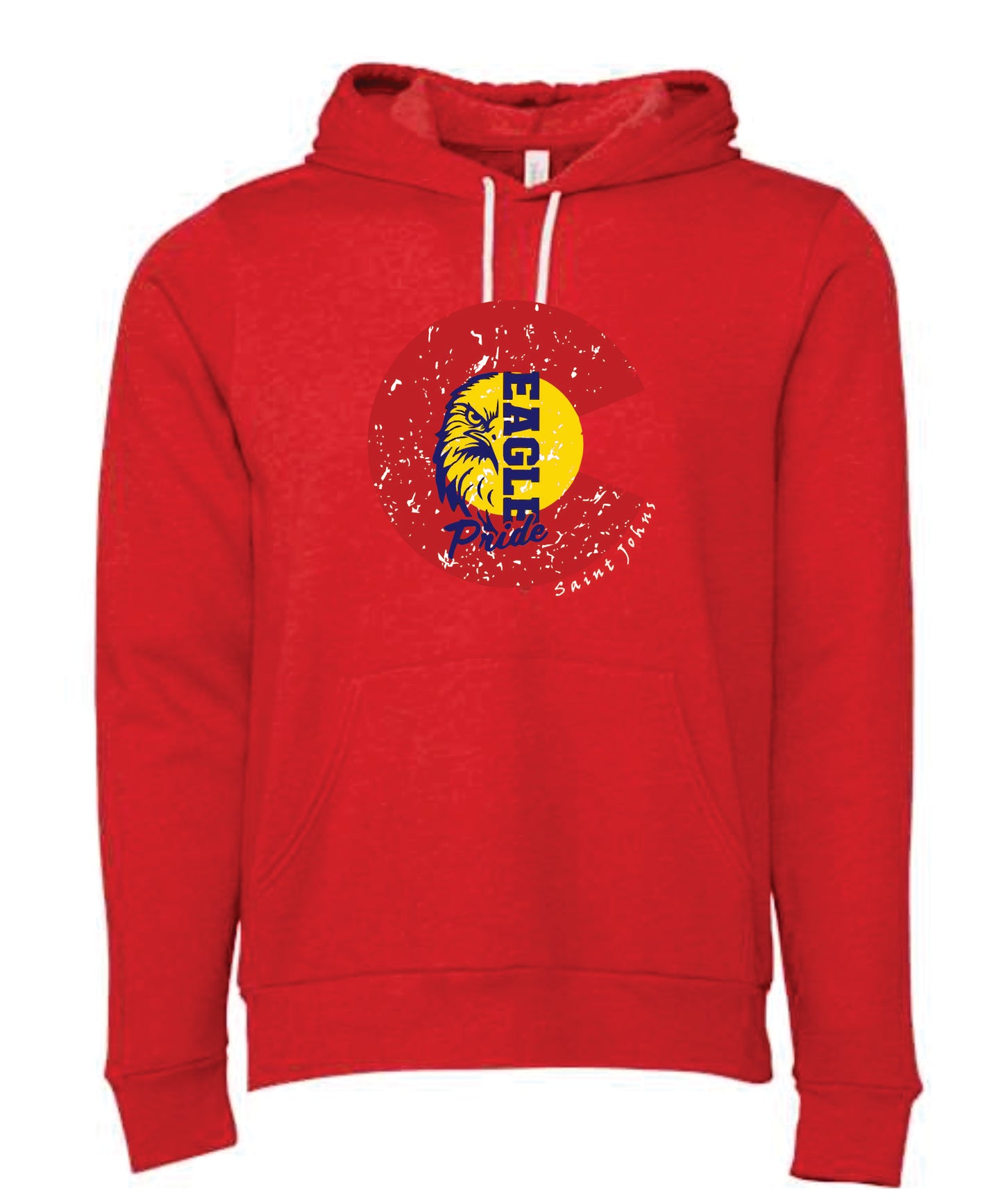 SJE ADULT Colorado Eagle Pride Logo Apparel