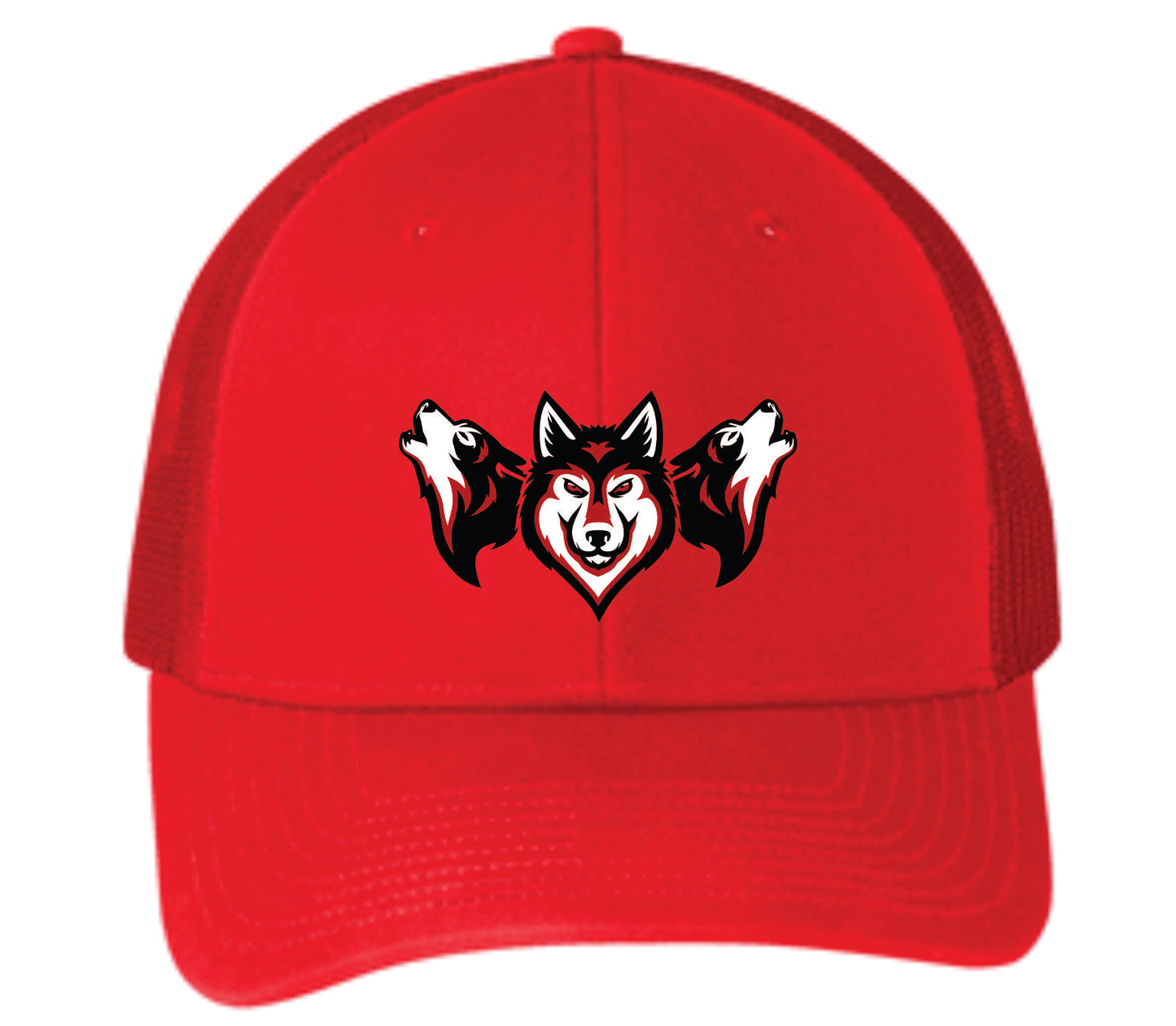 Wolf Trio Logo Hats