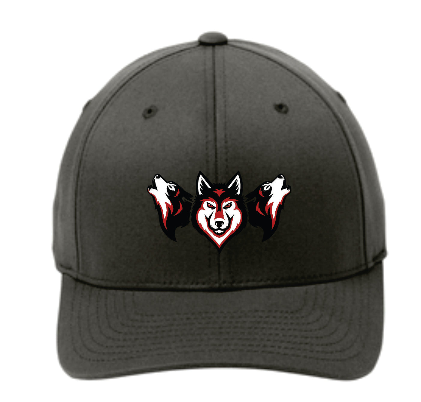 Wolf Trio Logo Hats