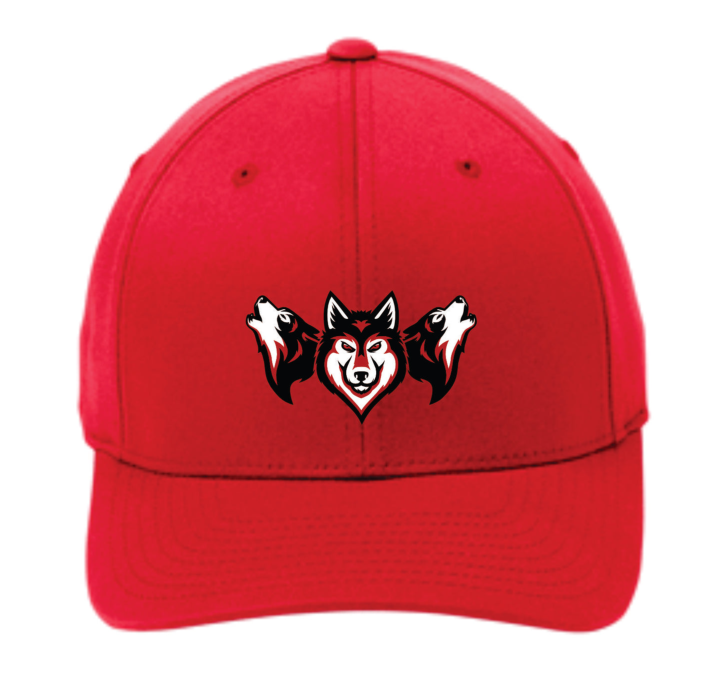 Wolf Trio Logo Hats