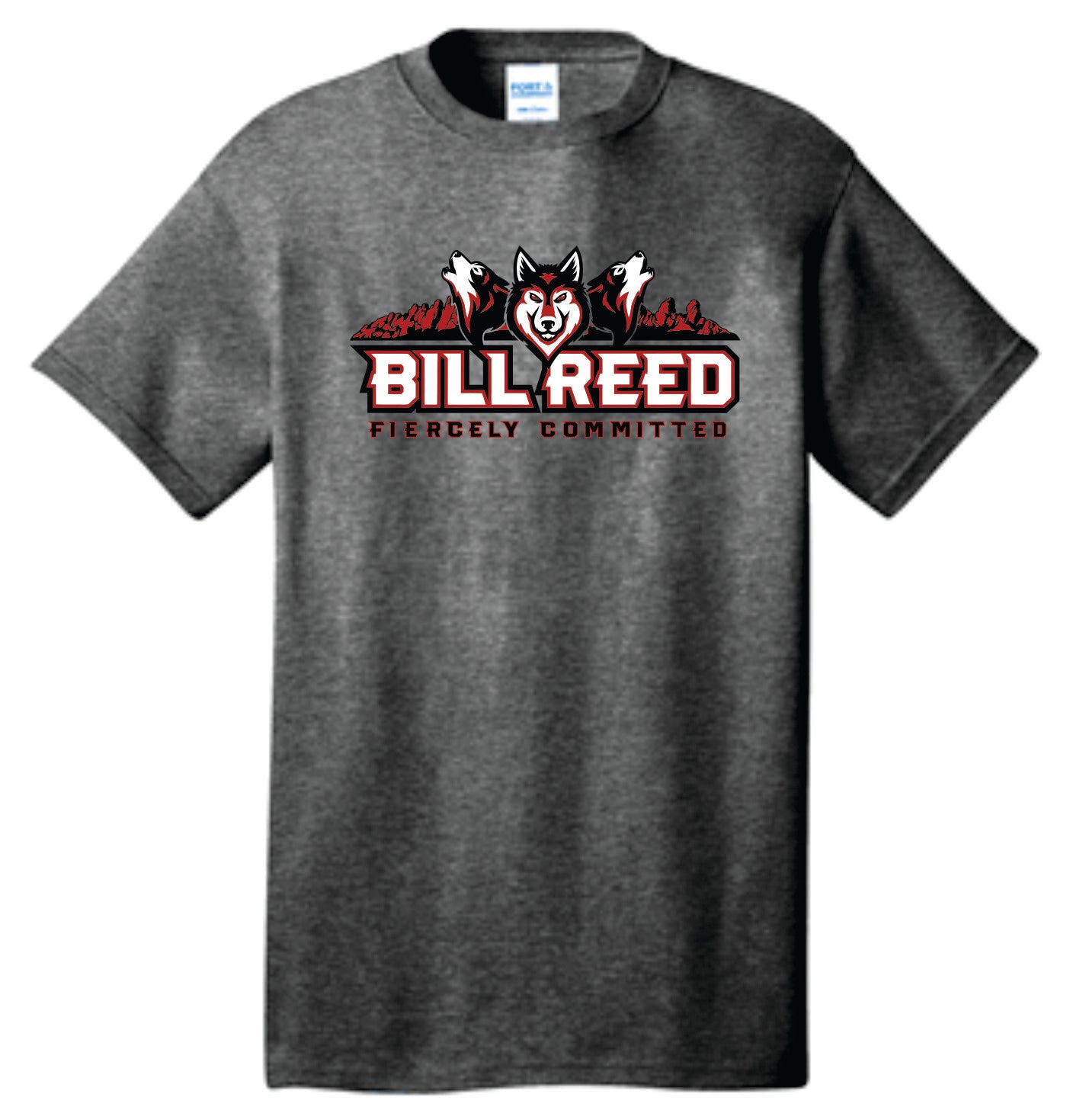 Wolf Trio Mountains Background Bill Reed Logo